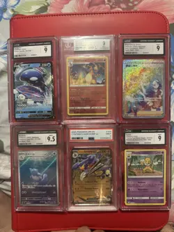 Pokemon Card Graded Lot Of 6 Cards including Charizard - Image 1