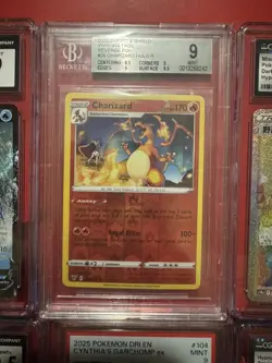 Pokemon Card Graded Lot Of 6 Cards including Charizard - Image 2