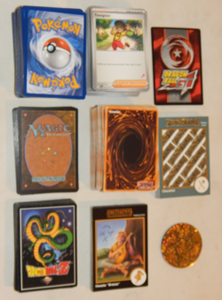 Lot of 435 Cards TCG card games Yugioh Pokemon Tsr D&D Magic the Gathering - Image 2