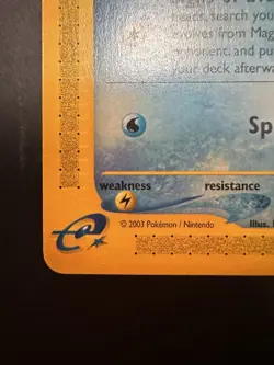 Pokemon Card : Magikarp 75/144 Skyridge Common Very Lightly Played Vintage - Image 5