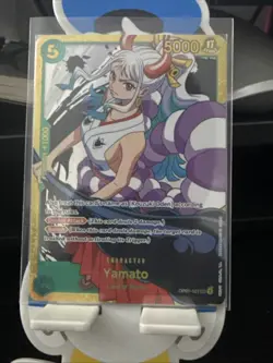 YAMATO OP01-121 Secret Rare SEC One Piece Card Game Romance Dawn English - Image 1