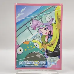 Pokemon Center Japan Nanjamo Iono Card Game Sleeve Deck Shield TCG Set of 2 - Image 3