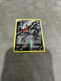 Pokemon Card Darkrai XY114 Black Star Holo Promo Full Art LP MP - Image 1