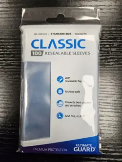 40 Packs ULTIMATE GUARD CLASSIC Resealable Standard Card Sleeves (100ct Pack) - Image 2