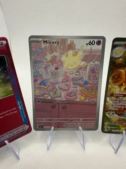 NM Pokemon Stellar Crown Lot of 4 Pokemon TCG Cards Holo Lot - Image 3