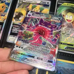 Pokemon Card TCG Gengar VMAX 271/264 Alt Art Secret Rare Ungraded NM - Image 1