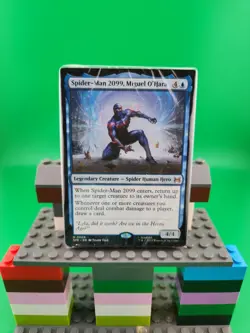 MTG Magic the Gathering 30 Card Welcome Deck BLUE Spider-Man 2099 Miguel O'Hara - Image 1