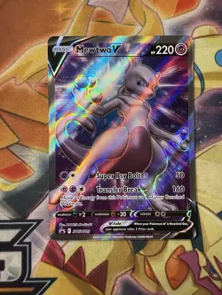 Mewtwo V SWSH229 SWSH: Sword & Shield Promo Cards Holo NM - Image 1