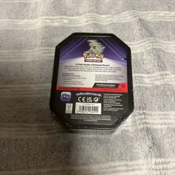 Pokemon TCG Mighty Mysterious Tyranitar Tin & Promo Card - Factory Sealed - Image 2
