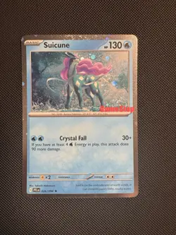 Pokemon TCG Suicune GameStop Stamped Promo Holo Card #24 - Image 1