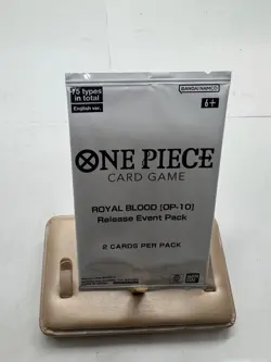 One Piece Card Game Royal Blood OP-10 Release Event Pack English New X6 - Image 1