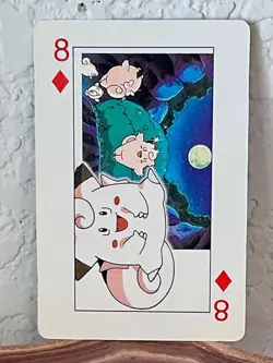 Q-Boy Pokemon Pocket Monsters Clefairy Eight (8) Of Diamonds Poker Playing Card - Image 1