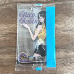 PREORDER Nico Robin Japanese One Piece Morinaga Clear Card Sealed - Image 1