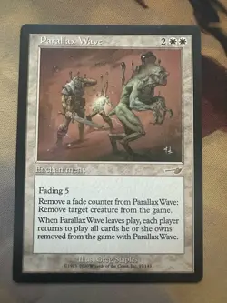 Parallax Wave LP Nemesis NEM Magic the Gathering MTG - Image 1