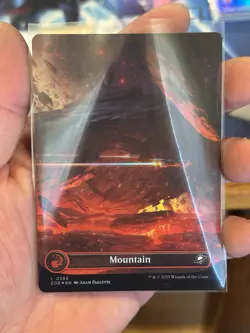 Magic The Gathering Edge of Eternities Foil Basic Land Full Art Lot of 4 - Image 5