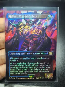 Golbez Crystal Collector Surge Foil Nibelheim Aflame Foil Final Fantasy MTG - Image 3