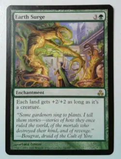 Earth Surge *Rare* Magic MtG x1 Guildpact MP - Image 1