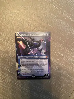 ?? MTG: Kaito, Cunning Infiltrator (Borderless) Foundations Regular - Image 1