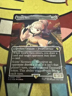 Tataru Taru (Borderless) (Chocobo Track Foil) Commander: Final Fantasy Foil - Image 1