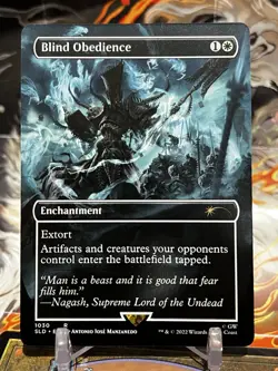 MTG | Blind Obedience (Borderless) [Secret Lair Warhammer 40k] NF - Image 1
