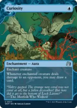 Curiosity Wilds of Eldraine: Enchanting Tales (WOT) 17 MTG Foil - Image 1