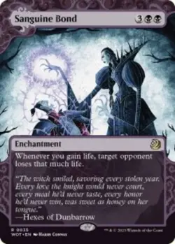 Sanguine Bond Wilds of Eldraine: Enchanting Tales (WOT) 35 MTG Regular - Image 1