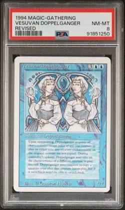 1994 MTG REVISED VESUVAN DOPPELGANGER PSA 8 - Image 1