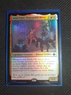 1x FOIL ANIM PAKAL, THOUSANDTH MOON - Ixalan - MTG - Magic the Gathering - Image 1