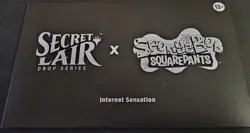MTG Secret Lair x Spongebob Squarepants: Internet Sensation Non-Foil OPENED - Image 1