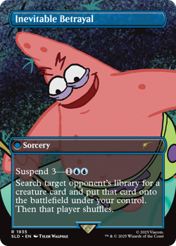 MTG Secret Lair x Spongebob Squarepants: Internet Sensation Non-Foil OPENED - Image 5