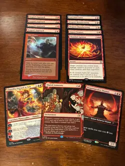 Magic The Gathering Rares, Mythics, Staples Collection 246 total - Image 5