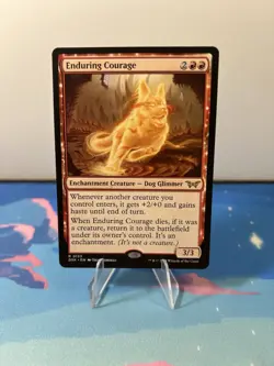 Enduring Courage - Duskmourn: House of Horror (DSK) - MTG - Image 1
