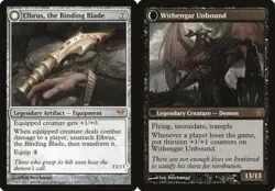 Elbrus, the Binding Blade // Withengar Unbound Dark Ascension LP MTG - Image 1