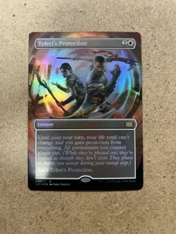Teferi's Protection (Borderless) Double Masters 2022 Foil - Image 1