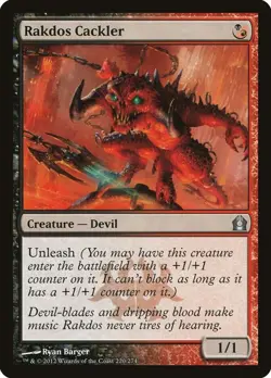 Rakdos Cackler - 220/274 - Return to Ravnica - MTG - LP - Regular Uncommon - Image 1