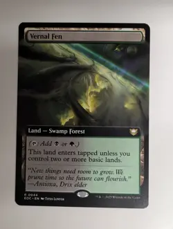 MTG - Vernal Fen - EOC - R - Ext Art - 44 - Image 1