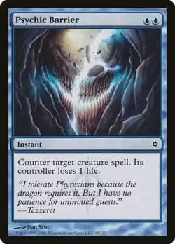 Psychic Barrier - 43/175 - New Phyrexia - MTG - LP - Regular - Image 1