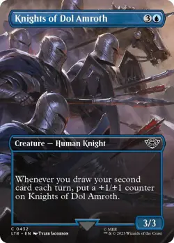 Knights of Dol Amroth (Borderless) - 0432 - MTG The Lord of the Rings - NM - Image 1