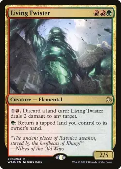 Living Twister - War of the Spark - 203/264 - MTG - LP - Regular Rare - Image 1