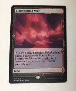 Bloodstained Mire Zendikar Rising Expeditions Regular - Image 1