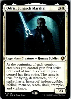 Magic | INR | Odric, Lunarch Marshal | 36 | Normal | NM - Image 1