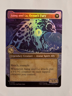 Aang, Swift Savior R0347 Foil Showcase Avatar TLA Magic the Gathering NM - Image 2