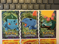 1999 Topps Pokemon 1st Movie Edition Die Cut Complete Set 12 of 12 EX - Image 2