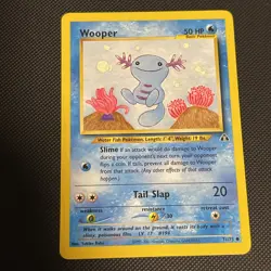 Pokemon Tcg Wooper 71/75 Neo Discovery (NM) - Image 1