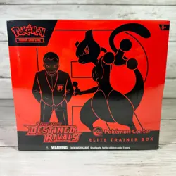 Pokemon Center Scarlet & Violet Destined Rivals Elite Trainer Box ETB Fast Ship - Image 1