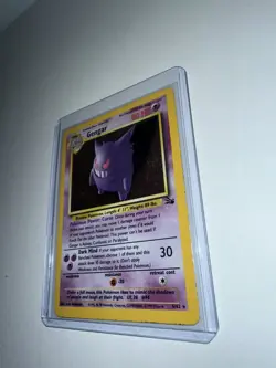 Pokemon TCG Gengar Fossil 5/62 Holo 1999-2000 Wizards Base Set Holo - Image 3