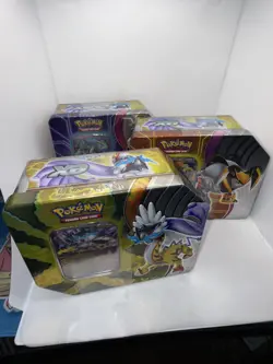 Pokemon TCG Paradox Destinies ex 3 Tin LOT. Brand New/Factory Sealed lot 3 tins - Image 1