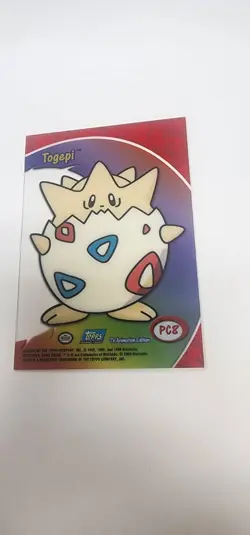 2000 Topps Pokemon TV Animation Edition Series 3 Clear Togepi #PC8 - Image 2