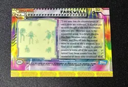 1999 Topps Pokemon Movie Edition #39 Farewell MISCUT Rare Mewtwo Pikachu - Image 2