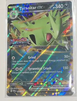 Pokemon Tyranitar Ex Stamped Promo 064/131 Prismatic Evolutions TCG NM - Image 1